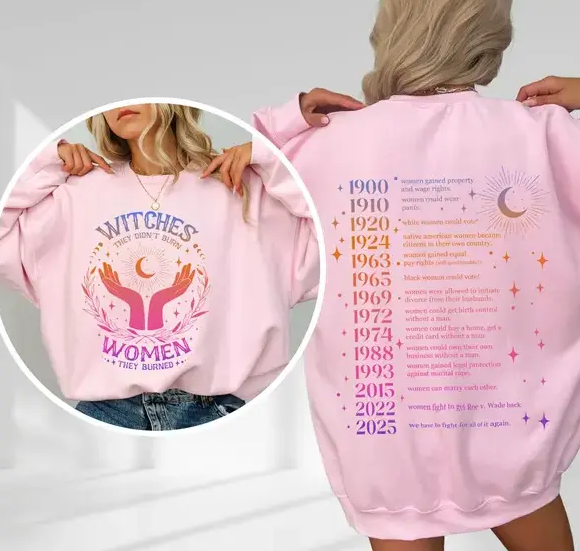 They Didn’t Burn Witches | They Burned Women | Women Rights Dates | Witch Shirt | Women Shirt | Woman Shirt |logoAnalyze listing 2025