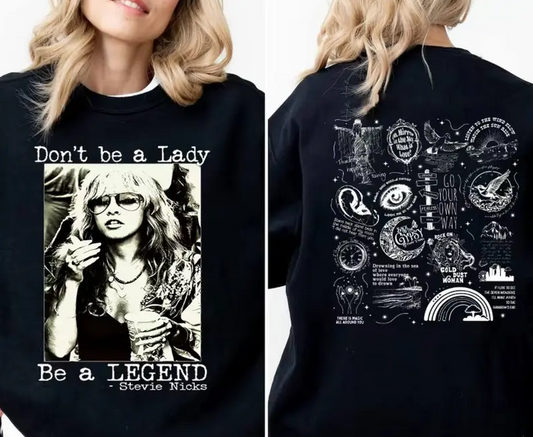 Tracklist Stevie Nicks 2 Sides Newest Shirt Sweatshirt Hoodie, Silver Springs Shirt, Gifts For Her