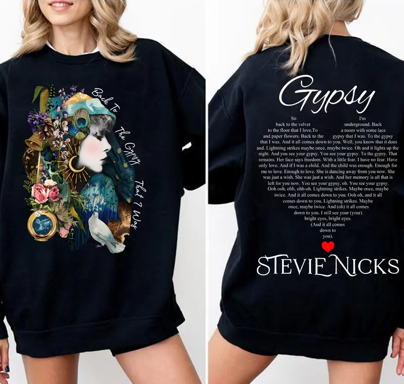 Don't Be A Lady Be A Legend T-shirt, Back To The Gypsy What I Was Shirt, Stevie Gypsy Lyric Shirt, Stevie Tee Shirt, Nicks Sweatshirt, Gift For Fan Stevie Nicks Shirt, Stevie Sweatshirt, Gypsy Lyric Shirt, Gift For Music Lovers