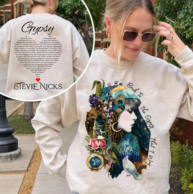 Don't Be A Lady Be A Legend T-shirt, Back To The Gypsy What I Was Shirt, Stevie Gypsy Lyric Shirt, Stevie Tee Shirt, Nicks Sweatshirt, Gift For Fan Stevie Nicks Shirt, Stevie Sweatshirt, Gypsy Lyric Shirt, Gift For Music Lovers