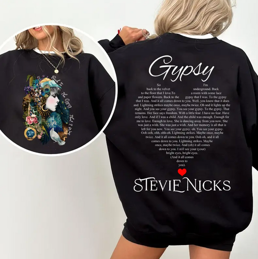 Don't Be A Lady Be A Legend T-shirt, Back To The Gypsy What I Was Shirt, Stevie Gypsy Lyric Shirt, Stevie Tee Shirt, Nicks Sweatshirt, Gift For Fan Stevie Nicks Shirt, Stevie Sweatshirt, Gypsy Lyric Shirt, Gift For Music Lovers