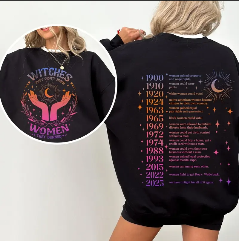 They Didn’t Burn Witches | They Burned Women | Women Rights Dates | Witch Shirt | Women Shirt | Woman Shirt |logoAnalyze listing 2025