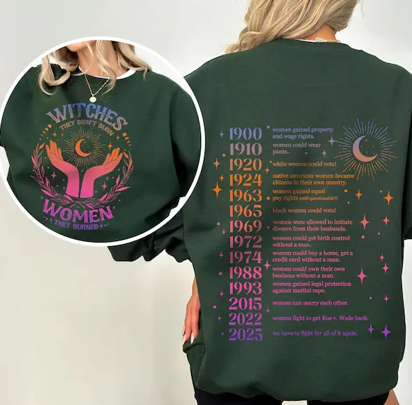 They Didn’t Burn Witches | They Burned Women | Women Rights Dates | Witch Shirt | Women Shirt | Woman Shirt |logoAnalyze listing 2025